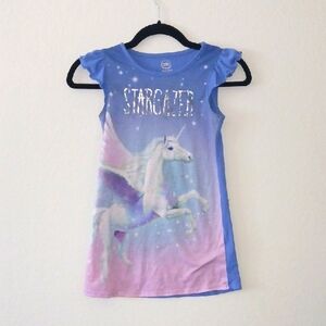 Wonder Nation Blue and Pink Short Sleeve Tees with Whimsical Designs